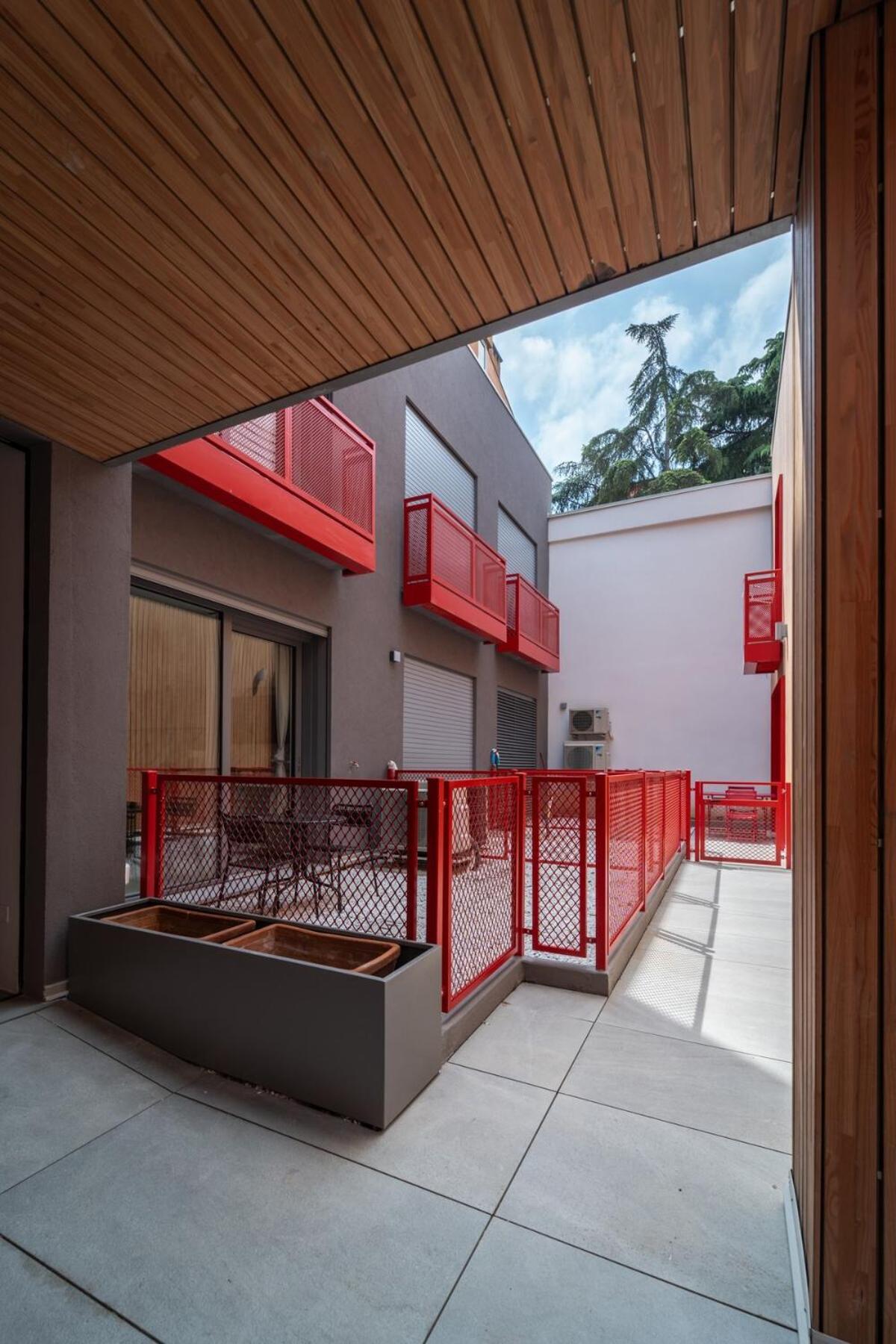 Homeby, Mascarella Patio Apartment ボローニャ エクステリア 写真